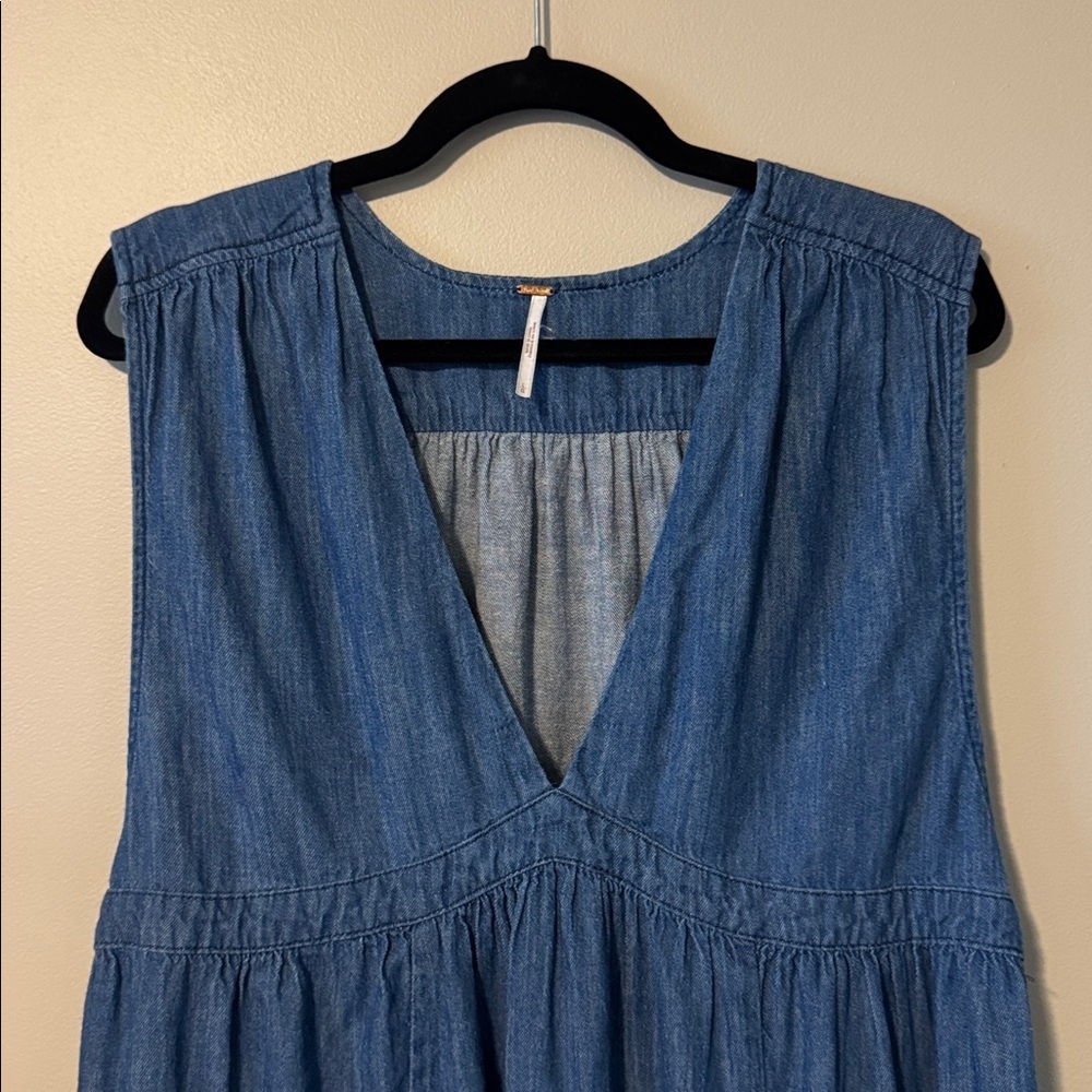 Free People Denim Dress - Picture 4 of 7